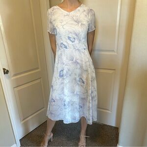 Floral,delicate, weightless, airy dress.